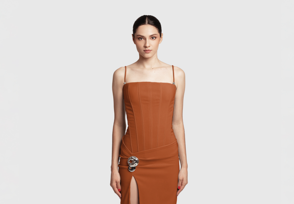 Siren Top Orange